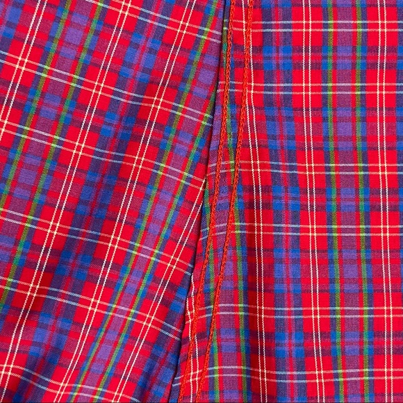 M.L. Leddy’s Plaid Pearl Snap Western Shirt NWT - Picture 13 of 16